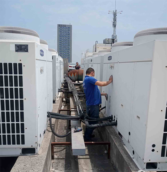 沁县中央空调制热和不制冷系统维修方法